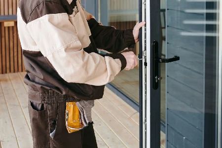 Cleaning And Polishing Glass Door Installation in Ives Estates, FL
